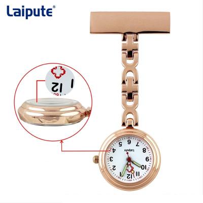 China Alloy Fob Watch For Nurses , 3ATM Waterproof Pocket Fob Watches for sale