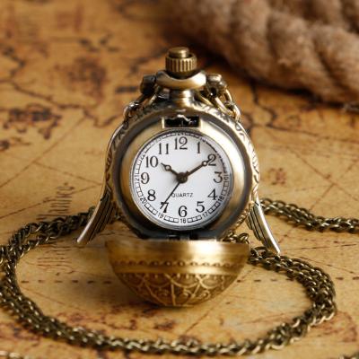 China OEM Vintage Pocket Watch Clock Alloy Material With 28mm Dial for sale