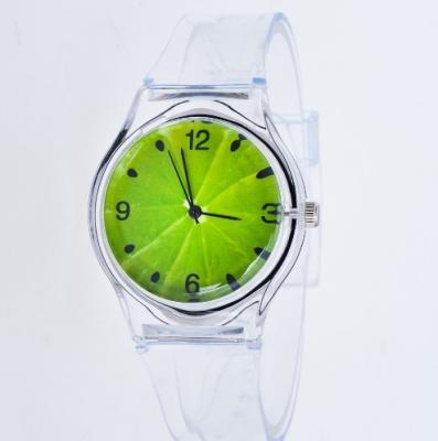 Chine ODM transparent de cadran de la courroie 40mm de montre en plastique de sport disponible à vendre