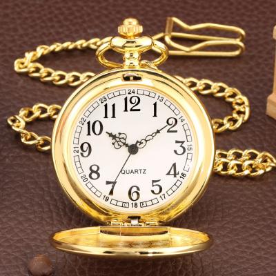 China ODM Vintage Pocket Watch With Chain Stainless Steel Material for sale