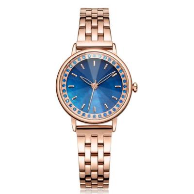 China 3ATM prenda impermeable Diamond Quartz Watch Tempered Glazed auténtico en venta