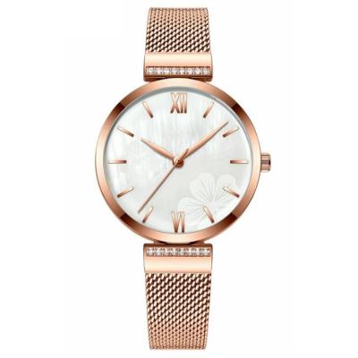 China Rose Gold Scratchfree del cuarzo 3ATM de las mujeres impermeables del reloj en venta