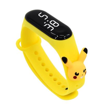 China Kids Cartoon Electronic Bracelet Watch Thermoplastic Silicone Rectangular Case for sale