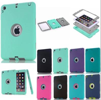 China New Colorful Shockproof Otter Box Defender Heavy Duty Rubber Cover Case Stand Protector Shell For Apple iPad Mini 1 2 3 for sale