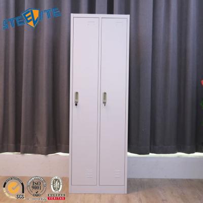 China Hot Sale Adjustable Double Door Storage Cabinet Locker (Other) Office Furniture Steel Locker for sale