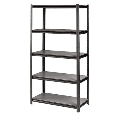 China Corrosion Protection Light Duty Warehouse Slotted Angle Iron Storage Rack Shelf for sale