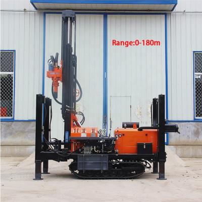 China Cheap Price FY300 Crawler Type DTH Hammer Pneumatic Drilling Rig 300meter Water Well Drilling Rig For Sale à venda