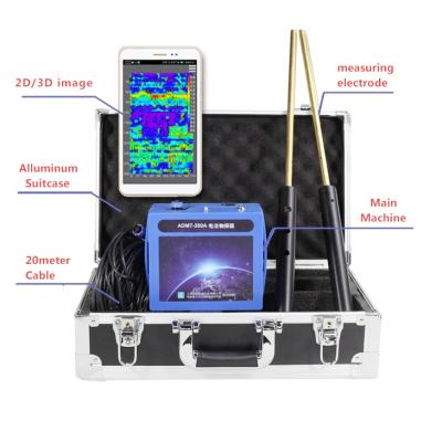 China Underground 2D / 3D Image Mobile Phone Gold Detector 400m Long Range Geophysical Equipment Gold Detectors for sale