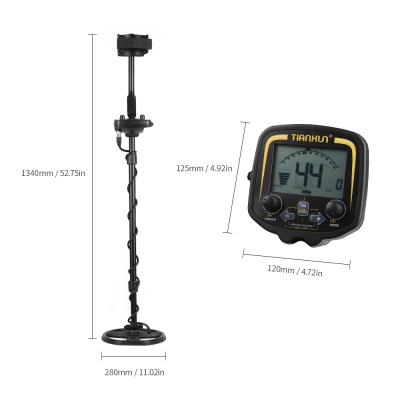 China Gold Prospecting Professional Metal Detector TX-850 Treasure Metal Detector With Our Best Gold Detector for sale