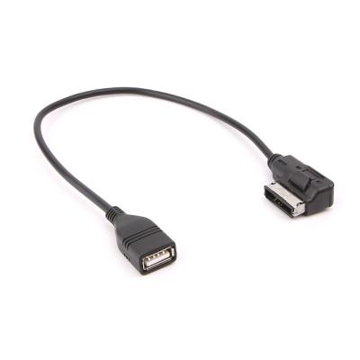 China AMI For Mercedes For Benz AUX Interface USB Adapter Female Audio Cable. car media for sale