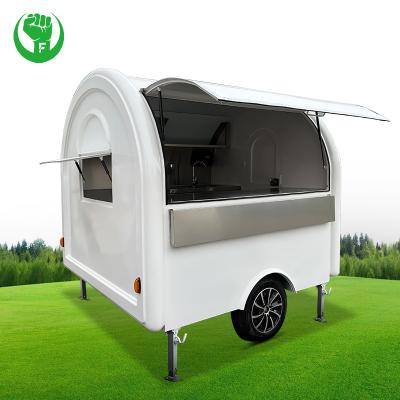 China Mobile Snack Factory Vending Street Grocery Cart Trailer Food Truck With Windows for sale