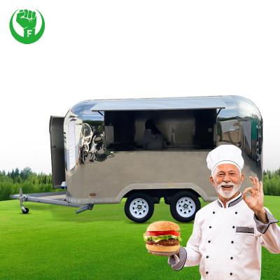 Cina High Quality New Comfortable Manufacturer Directory Style Of Airstream Food Trailer For Sale in vendita