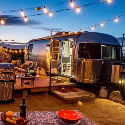 Chine Comfortable Airstream Camper Caravan Off The Toad Mini Caravan Trailer Food Trailer Food Truck à vendre