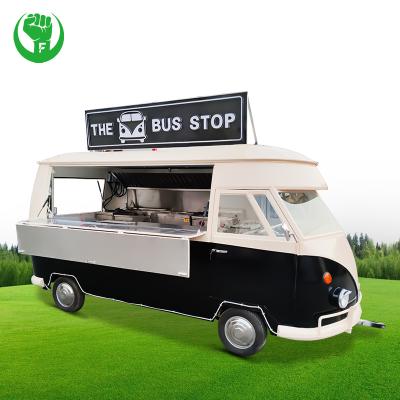 China Luxury mobile multifunctional snack car electric street food truck for sale for sale