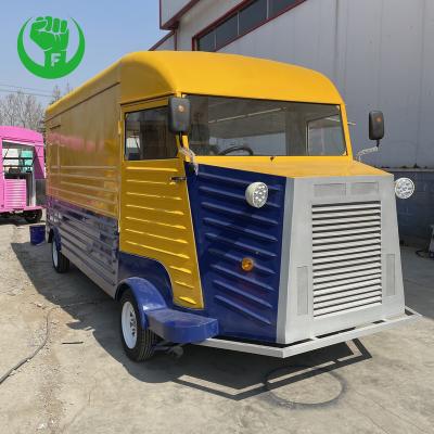 China Multifunctional Commercial Food Supply Trailer Selling New Mini Electric Freezer Food Transport Mobile Used Food Truck Trailer For Sale Europe for sale