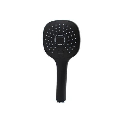 China One Button Can Stop Water Various Promotional Goods Using Travel High Pressure Mixer Water Saving Matte Black Shower Set for sale