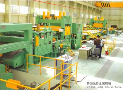 China Uncoiling-Leveling-Cut To Length Line With Coil Car, 3-12 Mm Metal Coil Cut To Length Line for sale