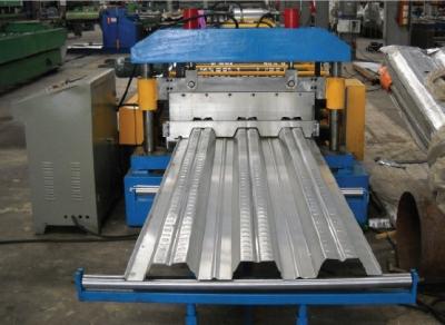 China 1250mm Width Floor Deck Roll Forming Machine, New Station Metal Deck Roll Forming Machine for sale