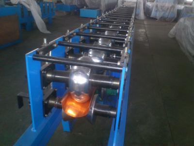 China Half Round Gutter Forming Machine, Hydraulic Cutting Steel Gutter Forming Machine for sale