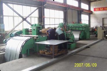 China High Speed Steel Coil Slitting Line, 0.3-3mm Automatic Coil Slitting Line For Metal Plate for sale