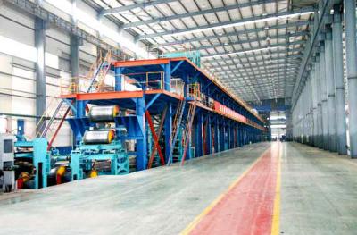 China Sheet Hot-Dip Galvanizing Line, Hot-Dip Galvalume Line To Increase Anti-Corrosion Of Steel for sale