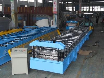 China Corrugation Sheet Steel Tile Roll Forming Machine for sale