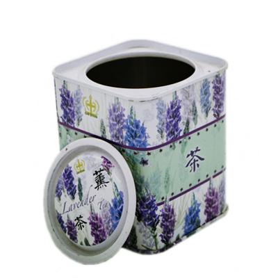 Κίνα Offset Printing WC-36 Square Tin Box  Recyclable Metal OEM Service προς πώληση