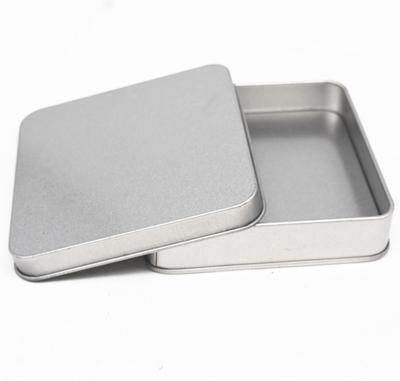 Κίνα WC-105 Square Tin Box  With Lid And Metal Hinged  Offset printing προς πώληση