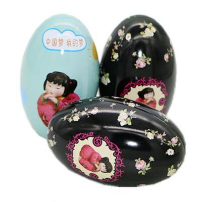 China Customized Gift Tin Box Processing Metal Elliptical Recyclable WC-034 zu verkaufen