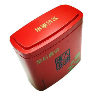 China Square-shapef Storage Box Tinplate Candy Tin Metal Cans metal box for sale