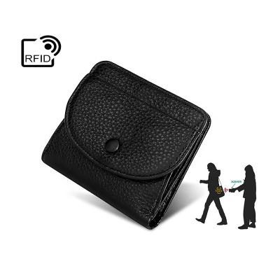 China RFID Extra Capacity Bifold Wallet For Men RFID Blocking Genuine Leather Wallet for sale