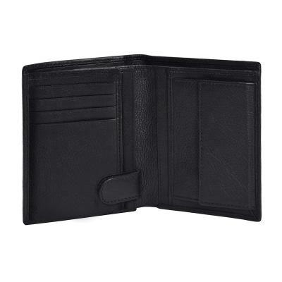 China FRID Large RFID Compartment ID-Window Coin Pocket Card Holder Men Wallet for sale