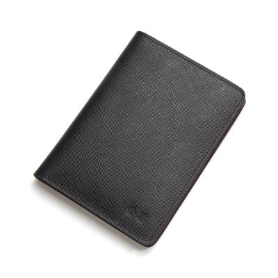 China Fast Shipping Personalized Vintage Factory RFID Leather Passport Holder for sale