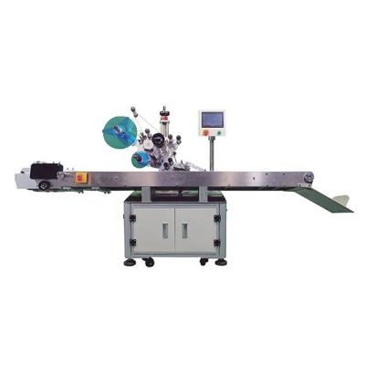 China Automatic PLC Control Food Applicator Card Book Label Labeling Machine for sale