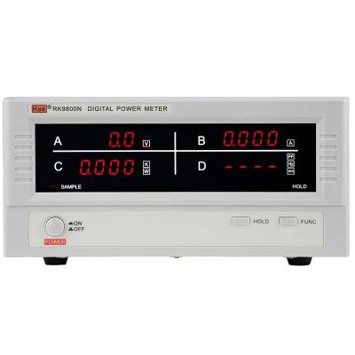 China REK RK9800N 600V 20A 12kW RK9800N Bench Quantity Smart Electric Instrument Electric Energy Multifunctional Digital Electricity Meter for sale