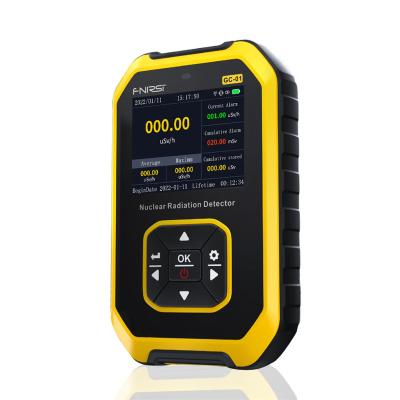 China ABS+Silicone Geiger Counter Dosimeter Radioactivity Tester Handheld Beta Gamma Nuclear Radiation Detector Personal Marble X FNIRSI GC-01 for sale