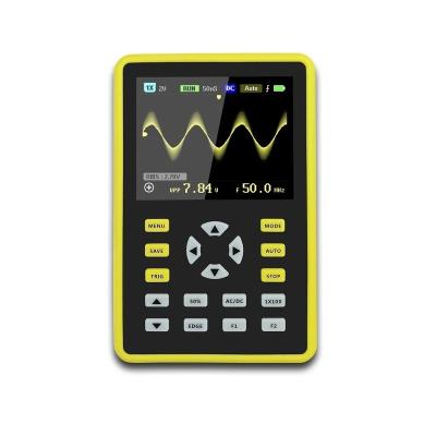 China FNIRSI 5012H 2.4 Inch Screen 100MHz Sampling Rate 500MS/s Bandwidth Support Waveform Storage Analog Digital Mini Oscilloscope 114mm x 74mm x 33mm for sale