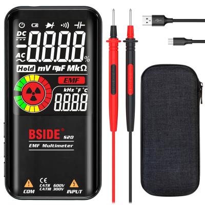 China BSIDE S20 620V EMF Multi Diode Chargeable Auto Electronics Handheld Auto Electronics Smart Digital Multimeter Multimeter AC DC BLACK for sale