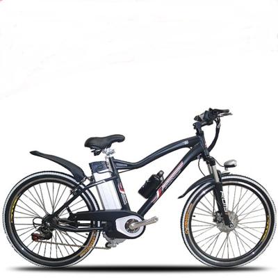 China Aluminum alloy 26 inch all-aluminum alloy mid-mounted motor electric vehicle mountain electric variable speed bicycle for sale