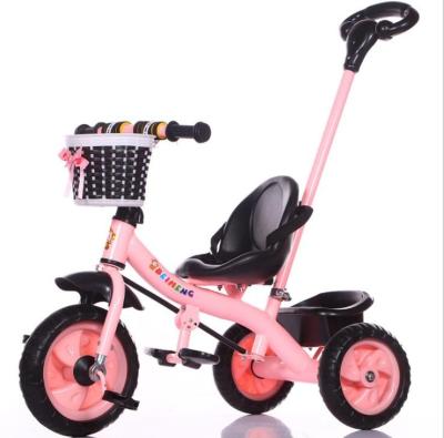 China Passenger 3 in 1 Kids Balance Bike Fashionable Balance Bike with Removable Pedal Stroller for sale