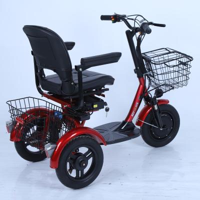 China Golf Course Or Rent Motorcycle Tricycle Motorized Folding Adult Electric Bicycle Three Wheel Electric Scooters Bike Electric Tricycle For Handicapped for sale