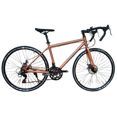 China New Best Quality Full Suspension Mountain Road Bike Aluminum Carbon Steel 700C Road Bike for sale