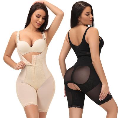 China Sustainable Zipper Breasted Lift Up Breast Support Corsets Postpartum Corset Underwear One Piece Shapewear for sale