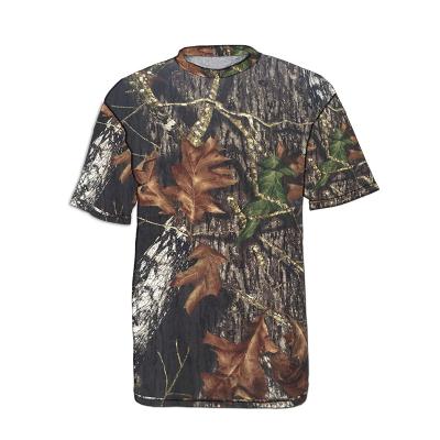 China Hunting OEM Wholesale Custom Design Camouflage Hunting T Shirt for sale