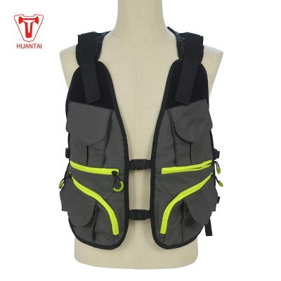 China Durable Function Men And Women With Breathable Mesh Trout Fishing Gear For Outdoor Stream Fishing Fly Fishing Vest for sale