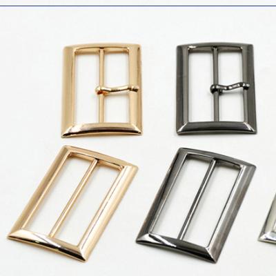 China Zinc Alloy Belt Buckle Belt Buckle Three-speed Metal Buckle Metal Belt Buckle Ditch Coat Garment Cufflink Adjustment Belt Buckle for sale