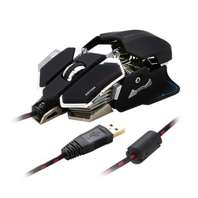 China 125-250-500-1000 Hz (500) Max Rate Mechanical Professional Gamer 10D Wired Gaming Mouse Game for sale