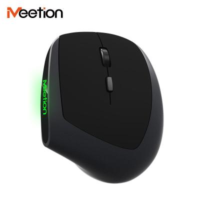 China MeeTion R390 Amazone Ergonomic Rechargeable Led Gaming Mouse Vertical Cheap Battery Vertical Big Hands Ambidextrous Ergonomic Wireless Mouse for sale