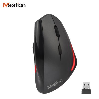 China Ergonomic Vertical Mouse MeeTion R380 Wireless Vertical Mouse for sale