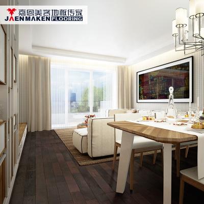 China Modern Oak Wood Flooring Indoor White Oak Floor Parquet Solid Hardwood for sale